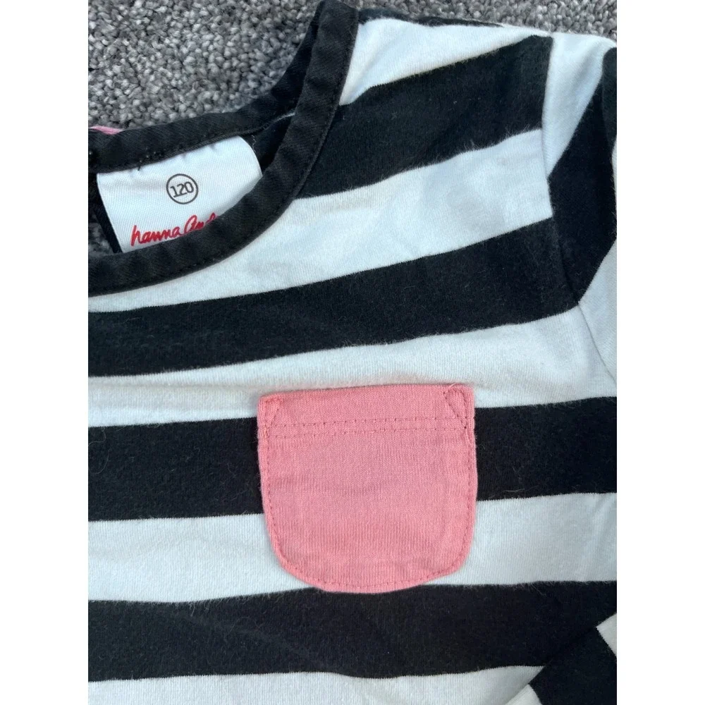 Lot of 2 Hanna Anderson Girls dresses Size 120 US 6-7 Long‎ Sleeve